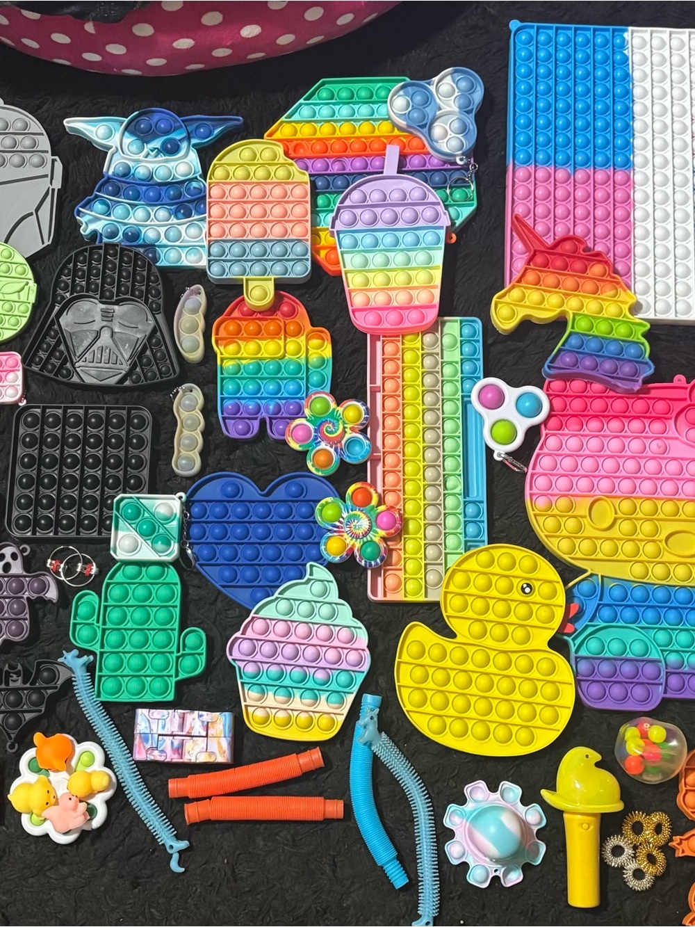 Source Unknown Rainbow Assorted Pop It Sensory Fidget Toys - Multicolor